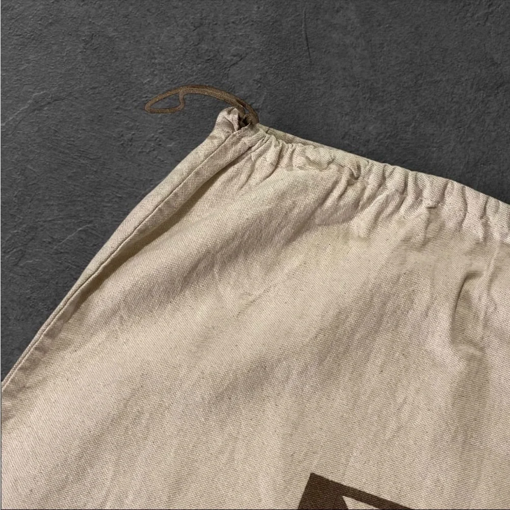 Michael Kors Canvas Dust Bag Tote Drawstring Large 21x21